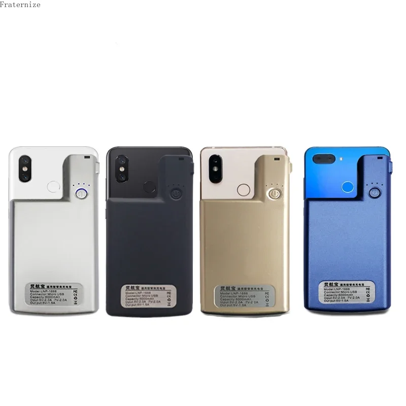 For Xiaomi Mi 8 8 SE External Battery Charger Cases For Xiaomi Mi 8 Lite Portable Power bank Case charging Cover powerbank Capa