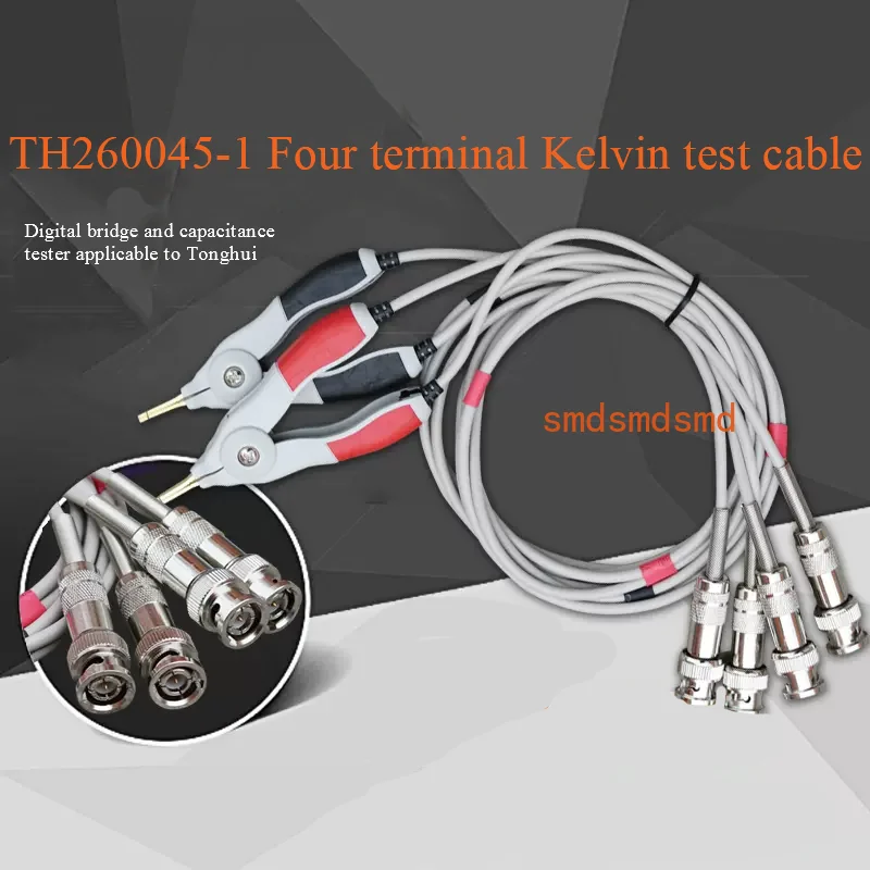 TH26001A TH26011CS TH26048A  TH260045-1 TH260298 01 4-Terminal Test Fixture for LCR Bridge Capacitance Inductance Tester