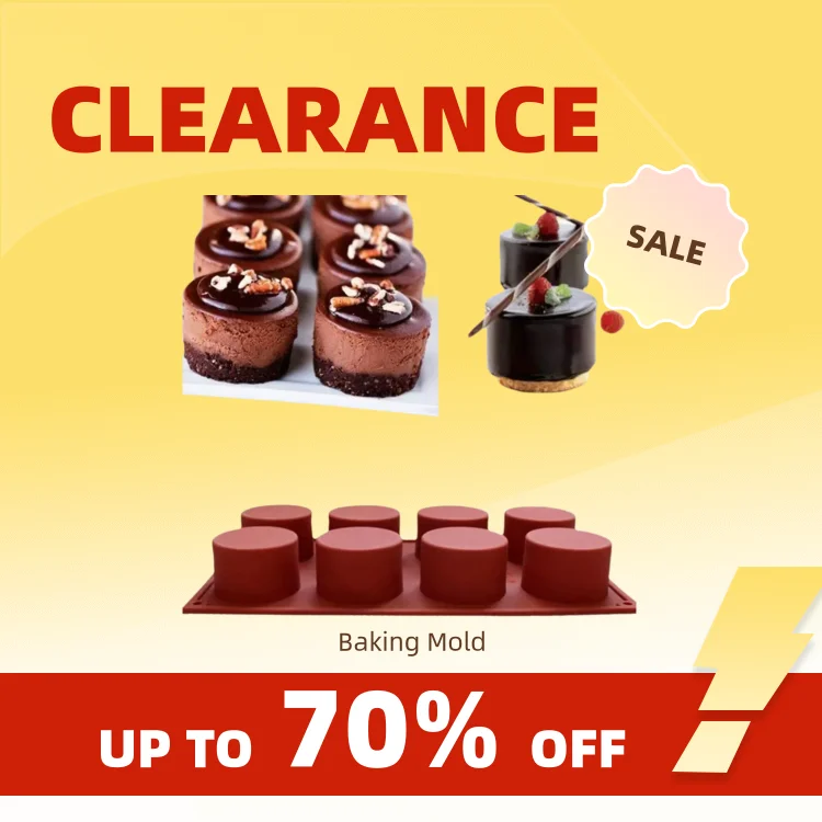 Oferta Imperdível: Forma de Silicone Cilíndrica com 8 Cavidades para Mousse, Sobremesas Francesas, Chocolate e Sorvete - Ideal para Confeitaria