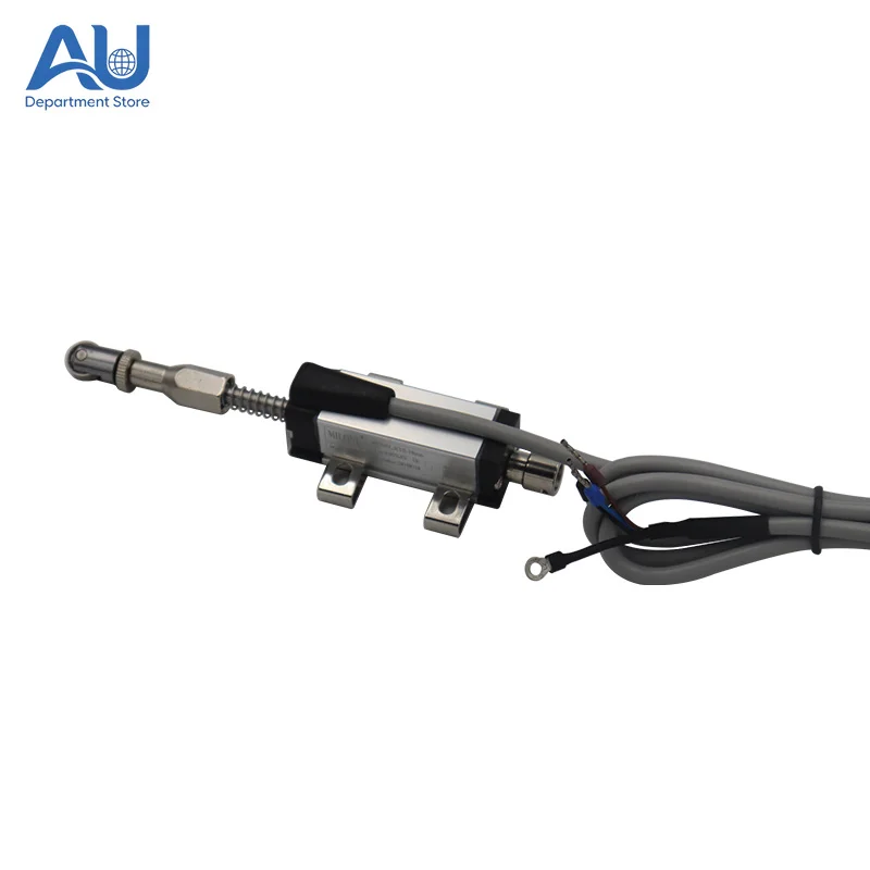 Miniature Spring Displacement Sensor 10-100mm Self-Reset Linear Electronic Ruler