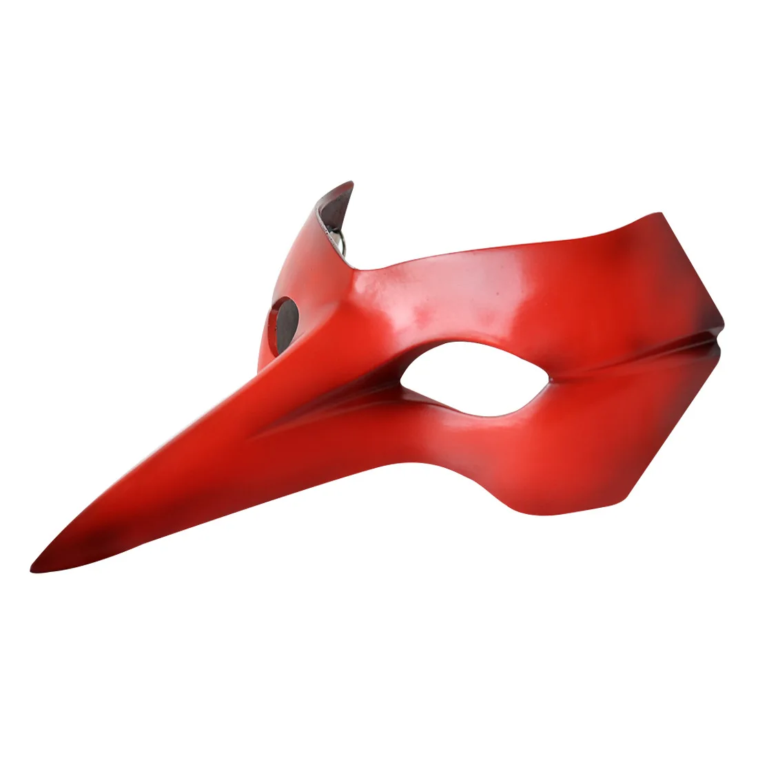 Persona 5 goro akechi pvc crow mask costume accessory halloween party mask handmade red bird beak mask goro akechi eyewear Props