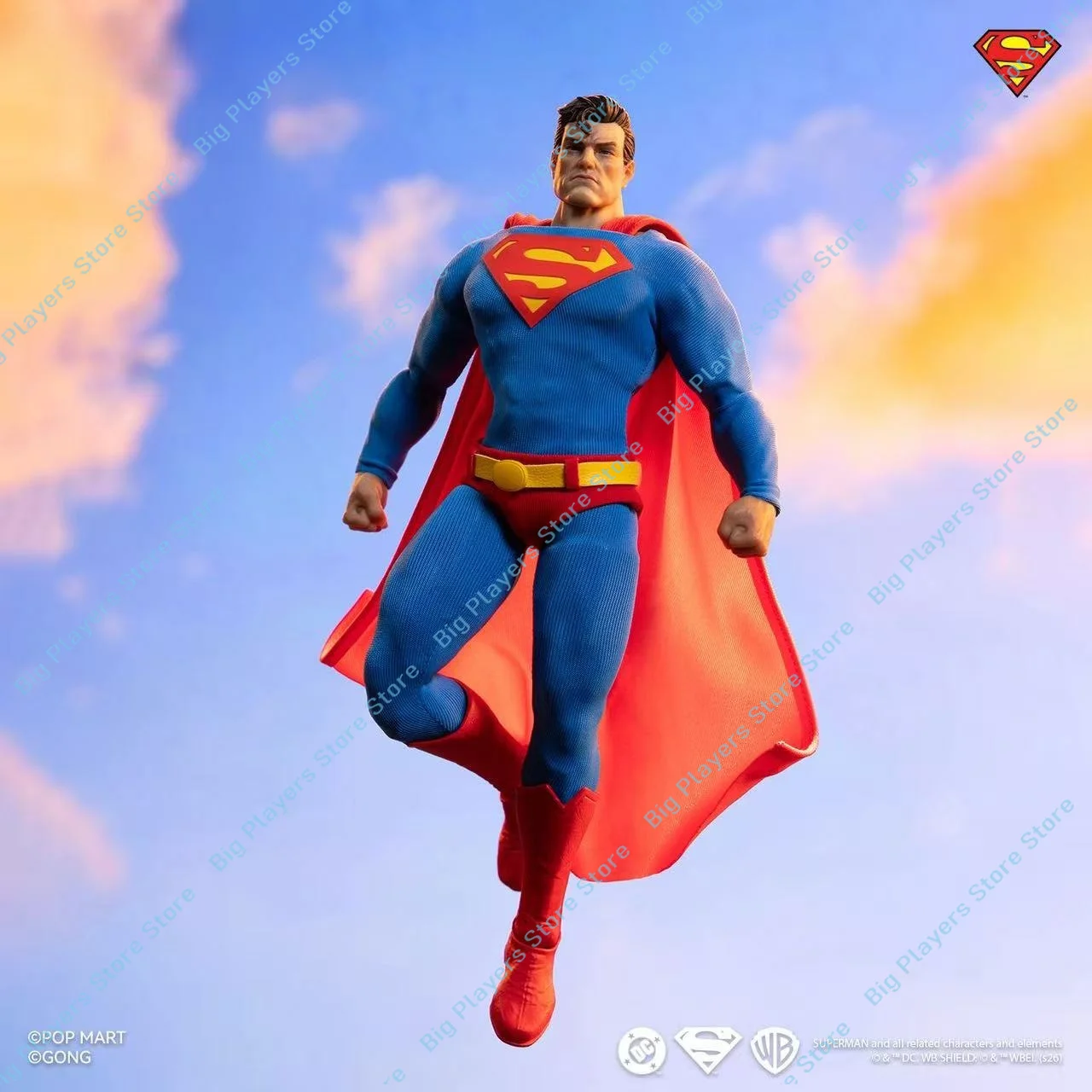Figura Coleccionable de Superman: Hush de Batman, Disfraz de Tela Auténtico, Modelo Coleccionable de Superman