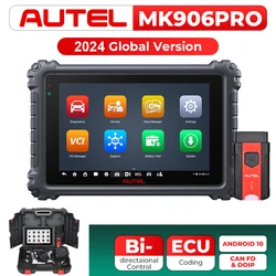 Autel MaxiCOM MK906 Pro MK906PRO skaner diagnostyczny zaawansowane narzędzie diagnostyczne do kodowania ECU OBD2 skaner PK MaxiSys MK906BT MS906