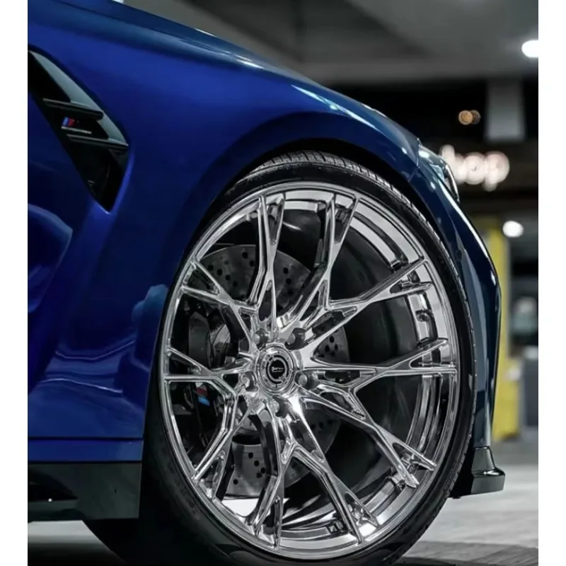

Borui Custom Forged Forked Type Wheel 18-24 Inch (5x114.3/5x112/5x130/5x120/6x139.7) Rim For Tesla, For Benz, For Bmw, For Audi