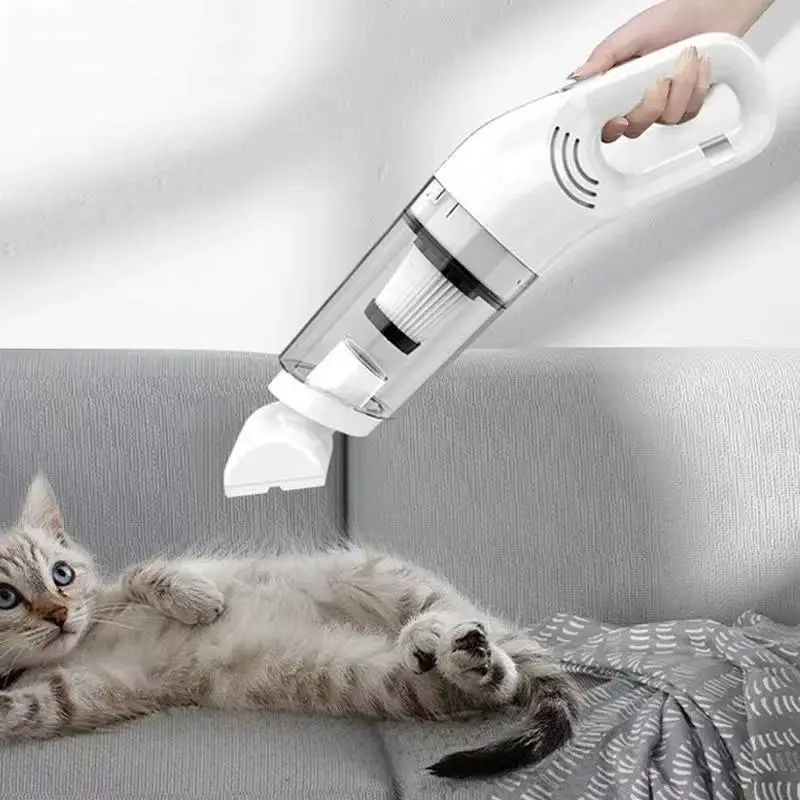 

Handheld Home Vacuum Cleaner Rechargeable Portable Vacuum Cleaner Car Home Dual Purpose Wireless Dust Catcher Pet Hair 10000PA