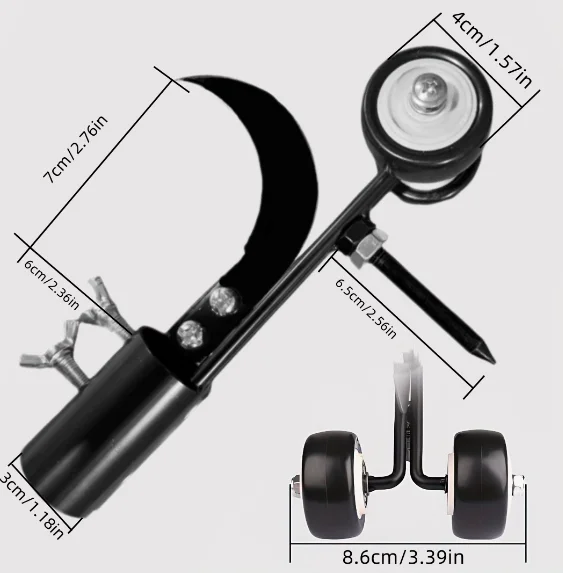 No Need To Bend Down Gardening Mowing Tool Portable Gap Weeder Grass Trimmer Adjustable Length Weed Weeding Lawn Weed Remover