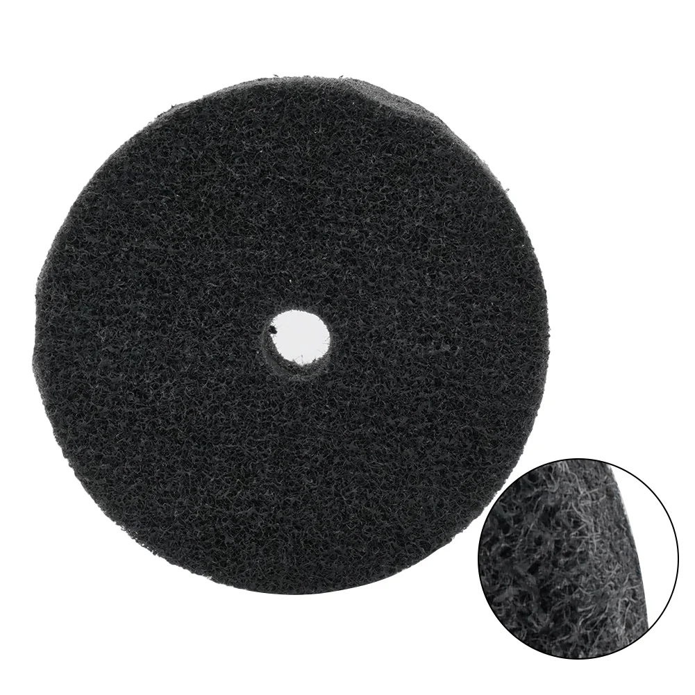 3 Inch 75mm Nylon Grinding Wheel for Bench Grinder Use Removing Light Burrs Polishing Surfaces Metal Wood Plastic