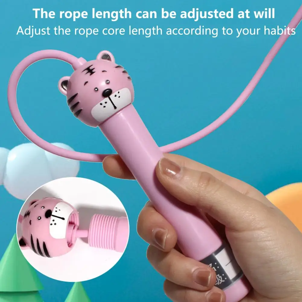 Exercise Rope  Durable Adjustable Lightweight  Children Signature Cartoon Jump Rope for Children