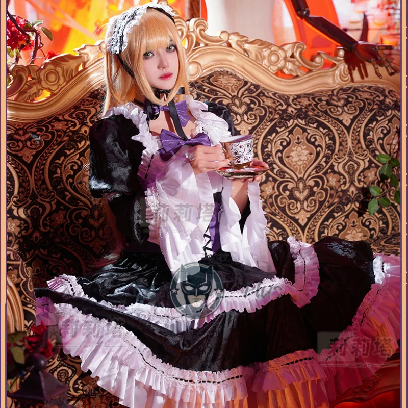 

Ainme Death Note MisaMisa Cosplay Costume Wig Sweet Cute Lolita Dress and Accessories Halloween Party Girl New Uniform