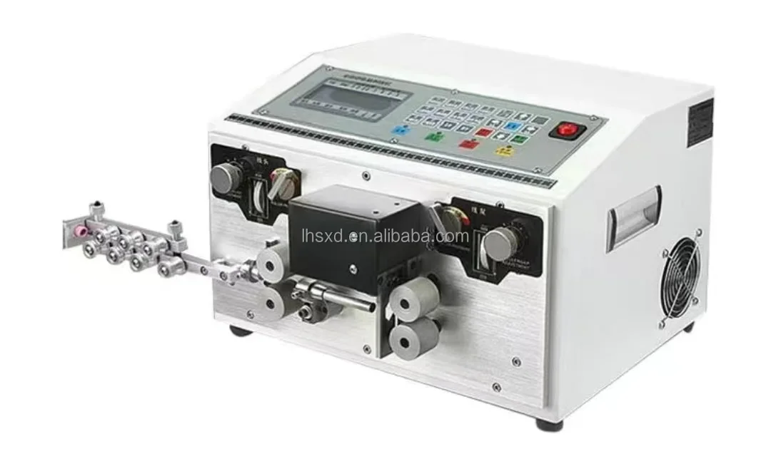 Fully automatic multifunctional wire and cable high-speed cutting, bending, and peeling machine