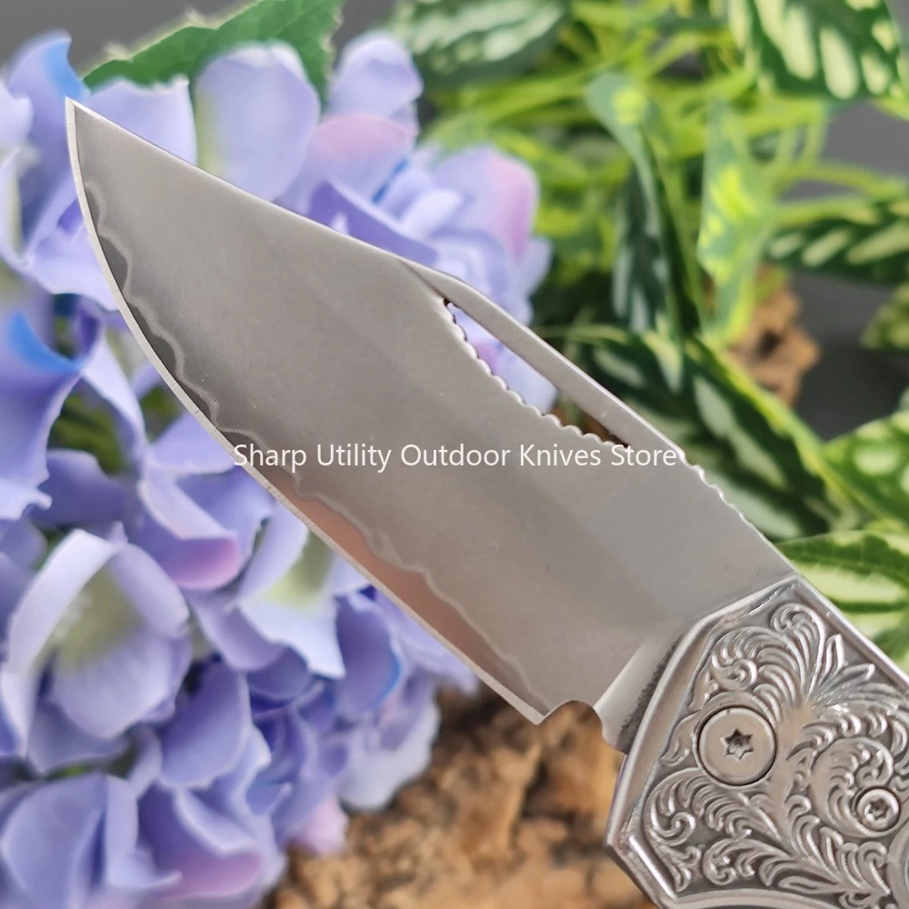Forest Adventure Multifunctional Durable Folding Blade Knife Portable  Fruit Knife Walking Tour Camping Fishing Pocket Knife EDC