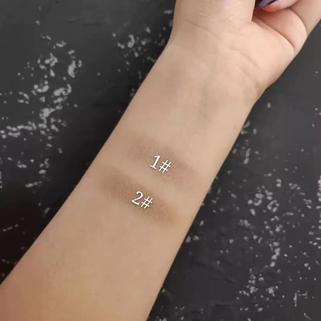 GUICAMI polvere fissante polvere controllo dell'olio a lunga durata fondotinta impermeabile tono della pelle naturale schiarente Mini trucco in polvere