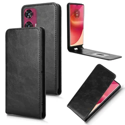 For Motorola Moto Edge 50 Fusion 5G flip up and down business wallet case for Moto Edge 50 Fusion Leather card slot Phone case