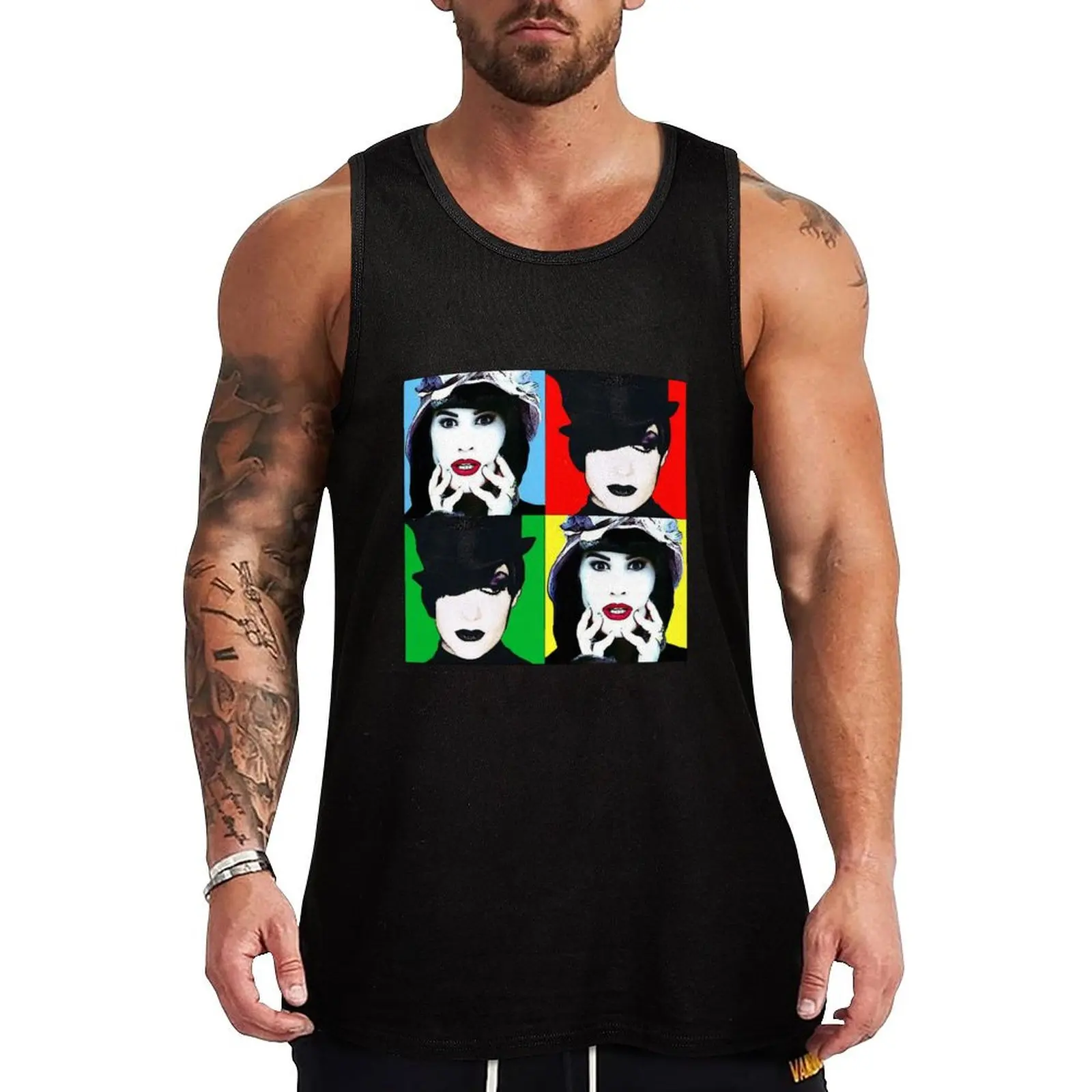 

Shakespears Sister - PopArt Tank Top gym men Men's t shirt Men's summer vest