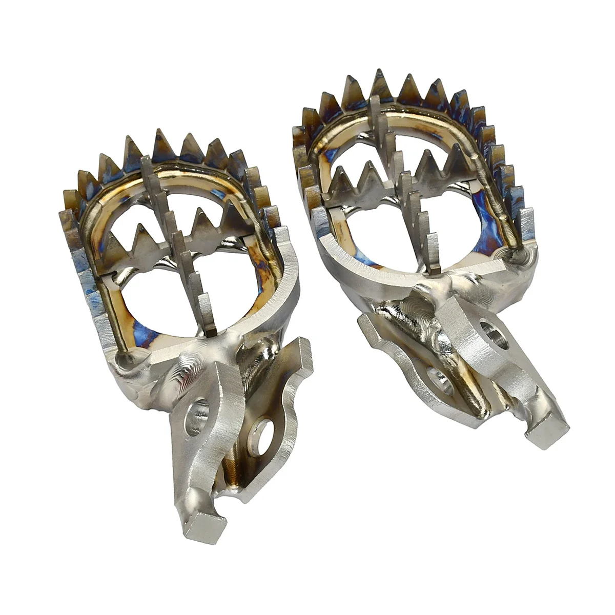 Motorcycle Titanium Alloy TC4 Foot Rest Pegs Footrest Footpeg For HONDA CRF250R CRF450R CRF250X CRF450X CRF 150R 250R 450R 250