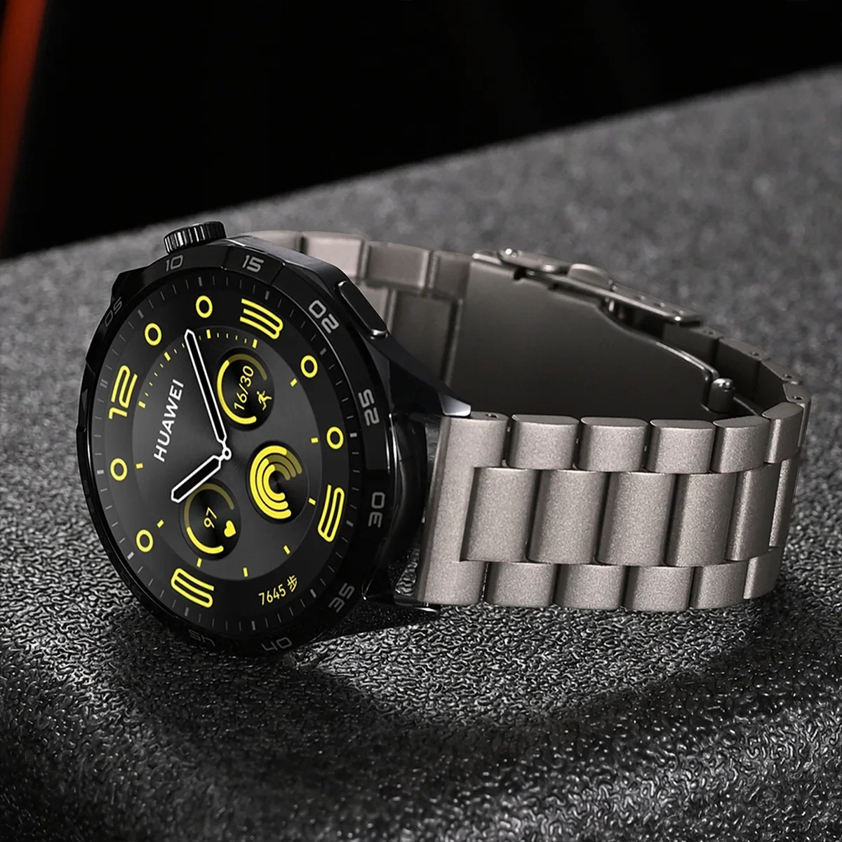 22mm Titanium Strap for Huawei Watch 5 GT5 Pro 4 GT4 GT3 3Pro 46mm Active 2 Luxury Band for Galaxy Watch 3 45mm Gear S3 Bracelet