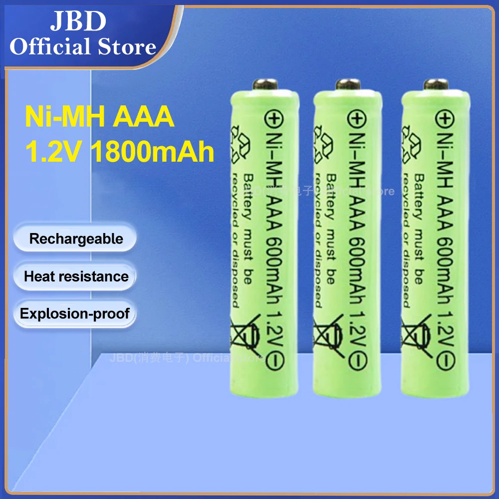 Aaa 1.2V 1800Mah Hi…