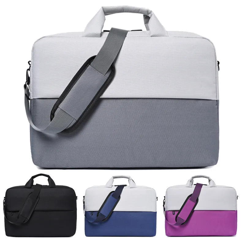 

Men's And Women's 15.6-Inch Laptop Business One Shoulder Portable Meeting Briefcase