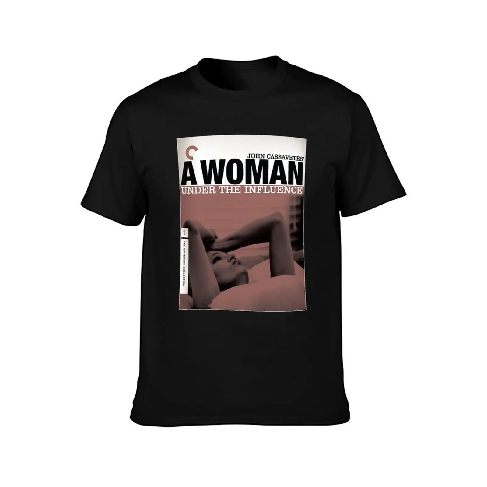 A Woman Under The Influence John Cassavetes Poster T-Shirt Street Fashion Casual Tee Shirt T-Shirt