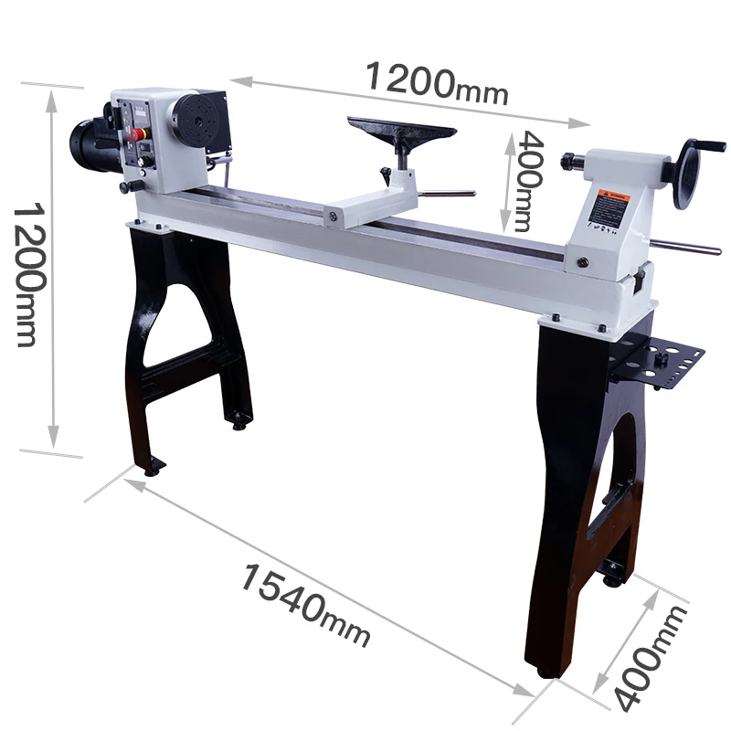 

Mini Woodworking Lathe Household 1.2m Machine Tool Lathe Knife Woodworking Multi-Function Household Multi-Lathe