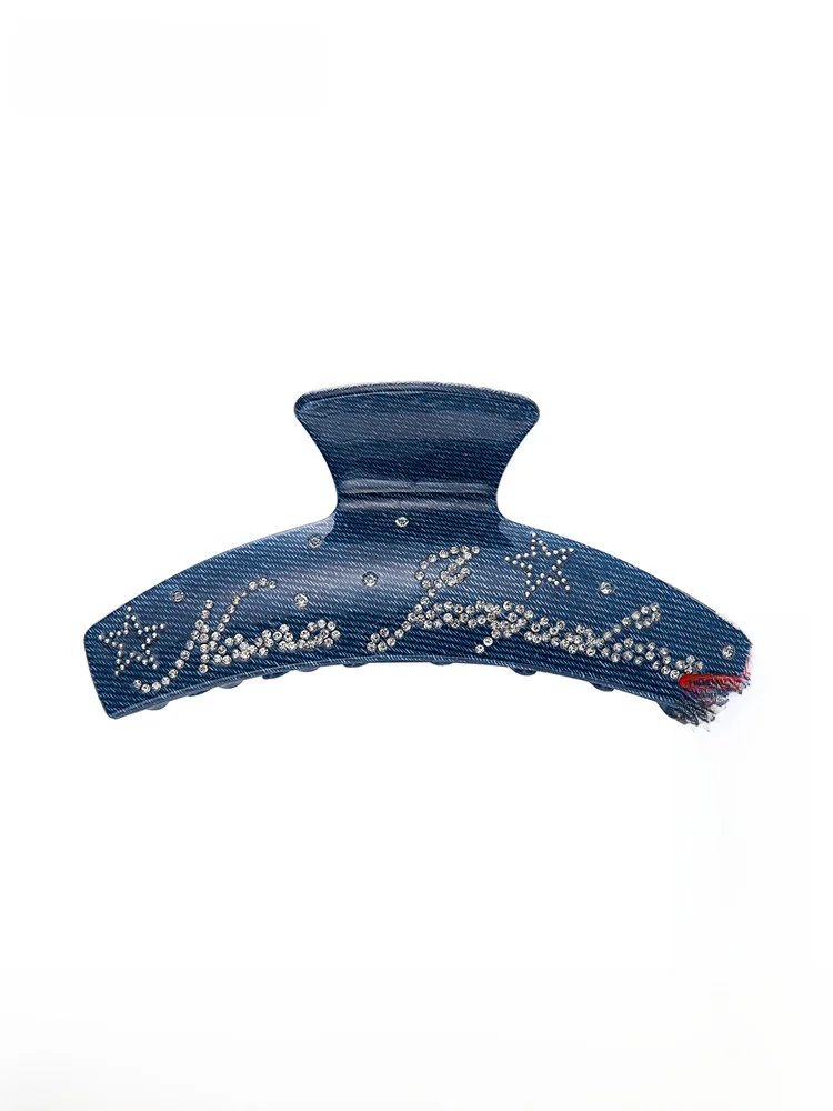 

Ele NanaJacqueline Vintage Diamond Decorated Hair Clip Original Design High-End Feeling Headwear Faionable Hair Acco...