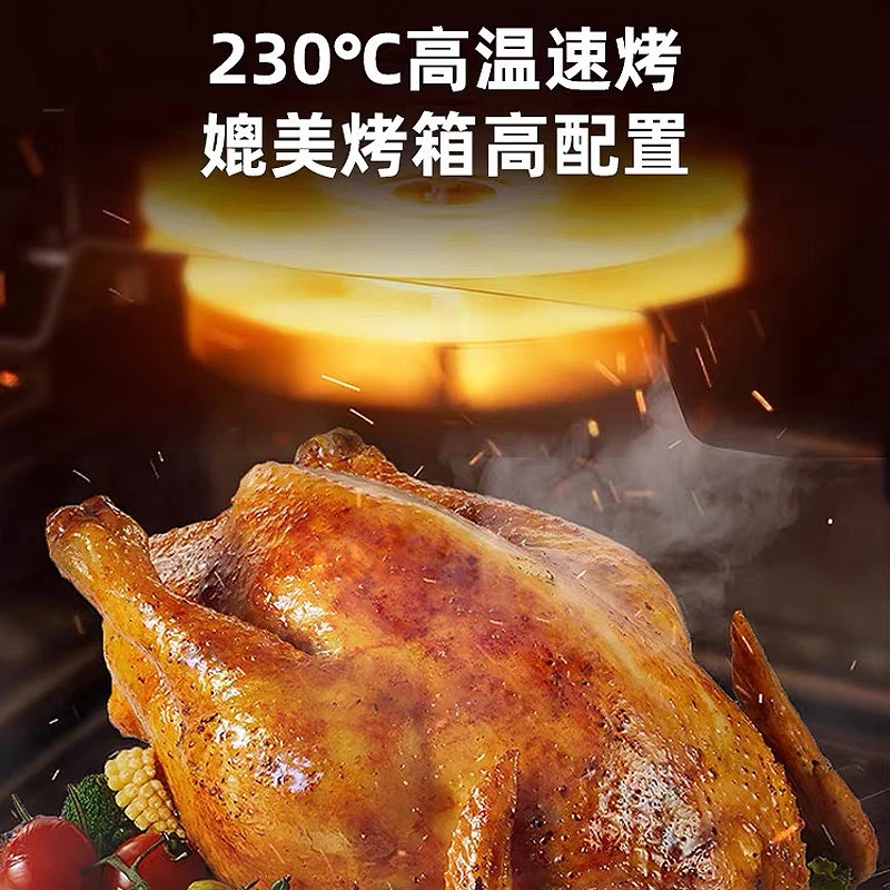 مقلاة هوائية منزلية جديدة ذات سعة كبيرة ومرئية غير قابلة للدوران ومتعددة الوظائف وتبخير صغير وآلة خبز الكل في واحد