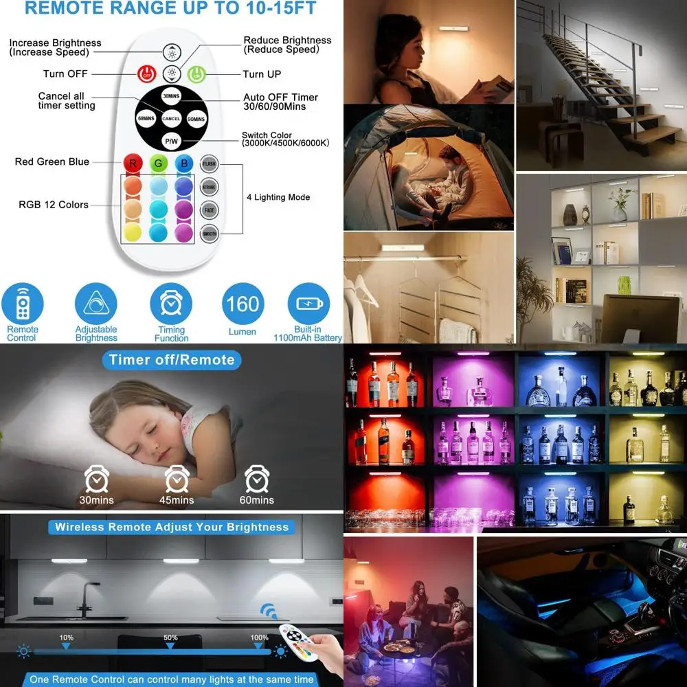 6-Pack Rechargeable…