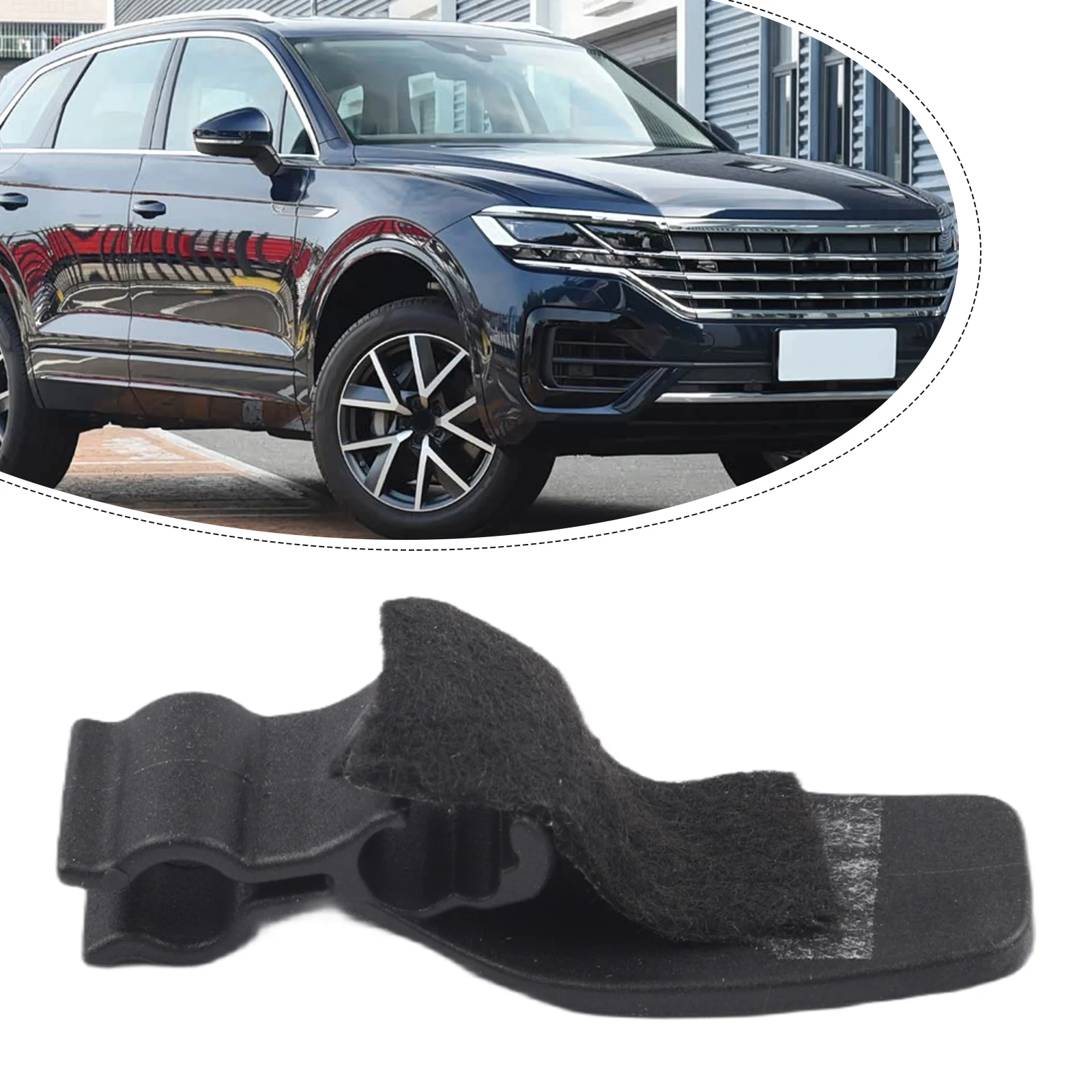 For Touareg Vehicles Clip Roller Trunk Maintenance Clip Roller Easy Installation Fit Enhanced Operation Stability