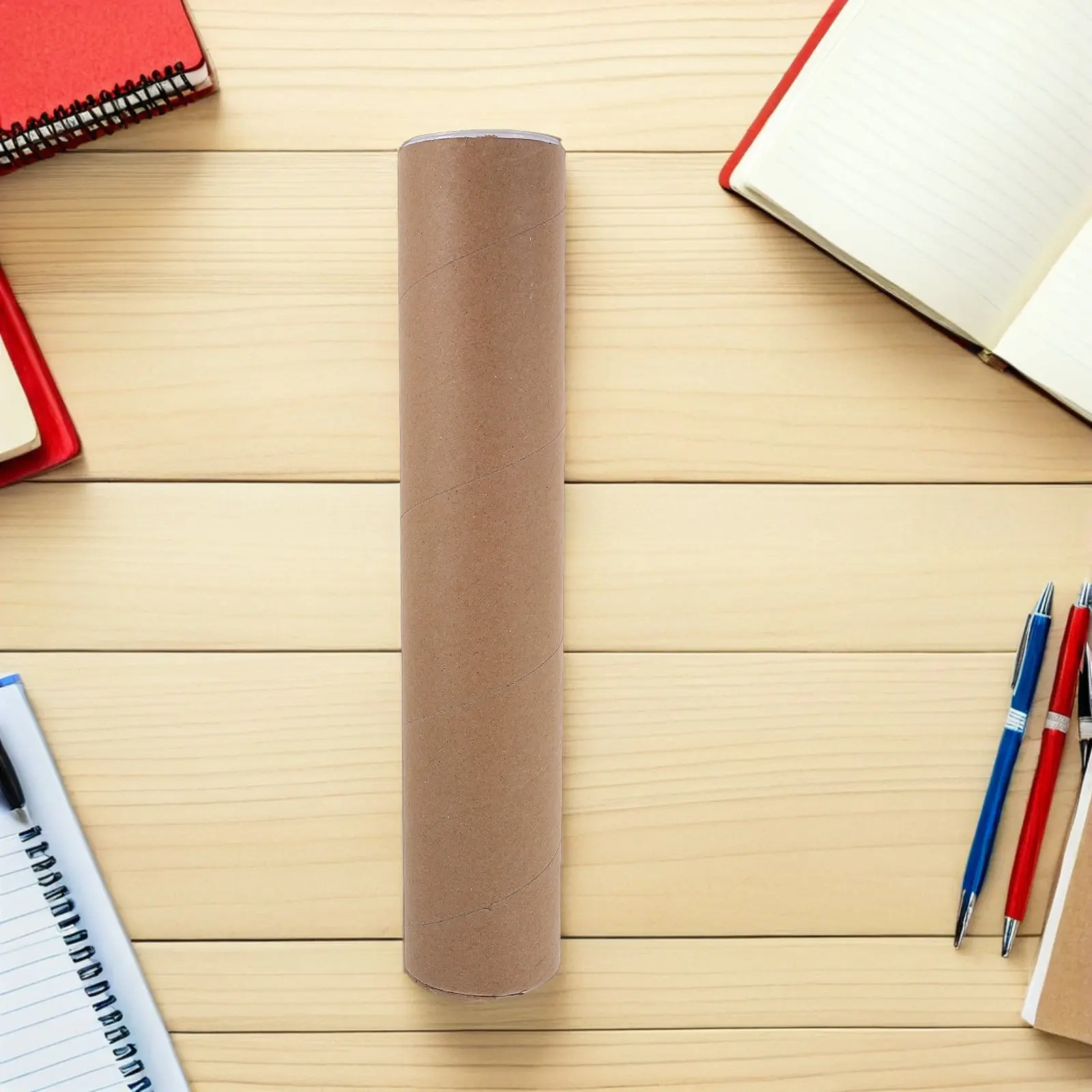 

4Pcs Eco Friendly Craft Paper Poster Tubes 13.2x2.5 Inch Cardboard Cylinder Mailing Tubes for Architectural Plans Sketches