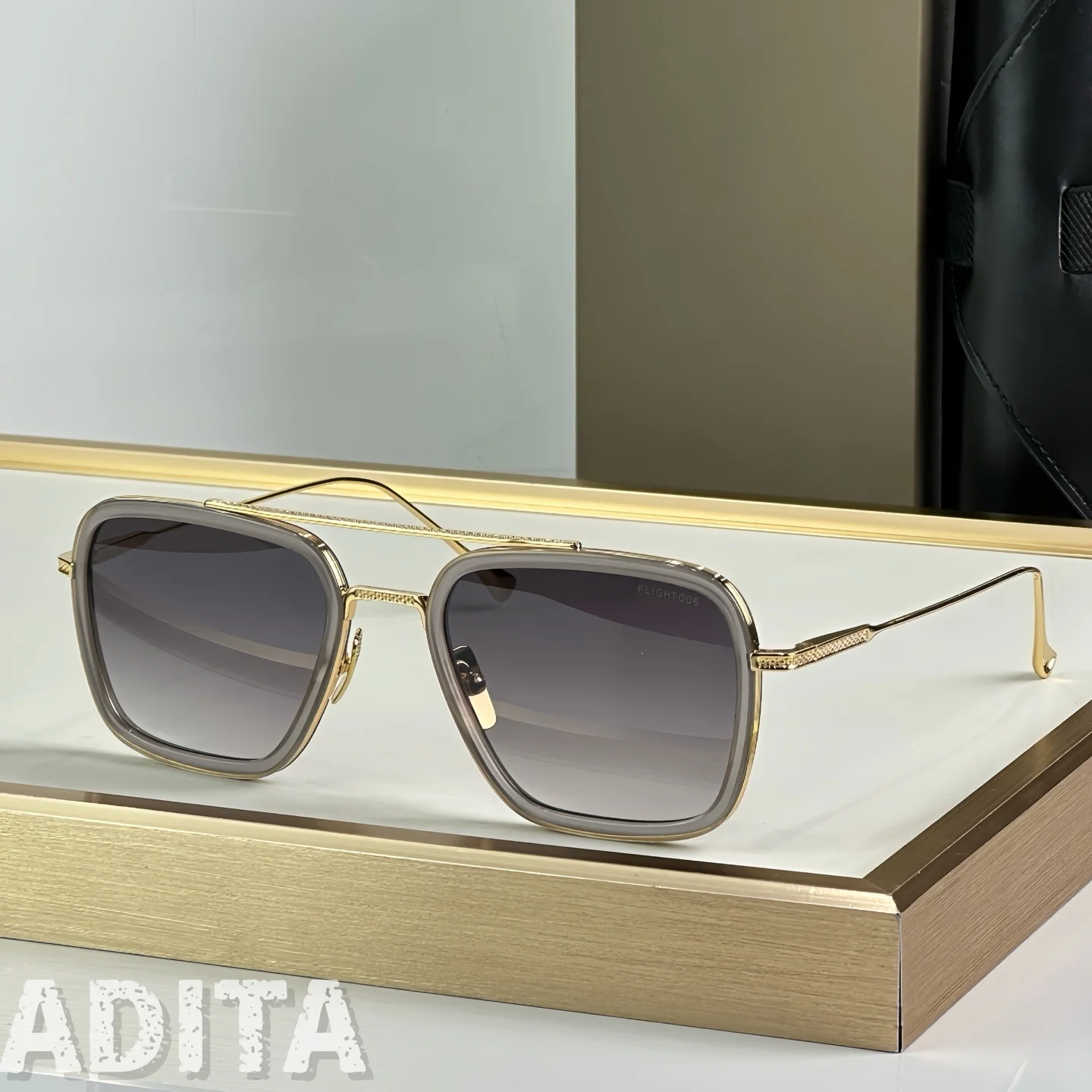ADITA Flight 006 Top Quality Sunglasses for Men Classic Women Luxury Brand Designer Fashion sun glasses UV400 With Box