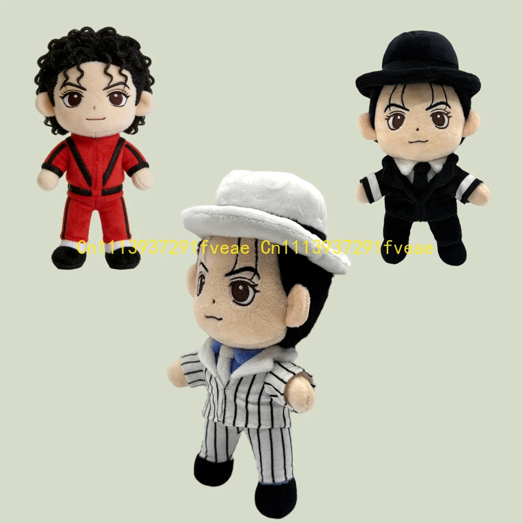 

2026 Michael Doll, Cute Pop Star Inspired Doll - Soft Stuffed Collectible Figure, Unique Gift for Music Fans