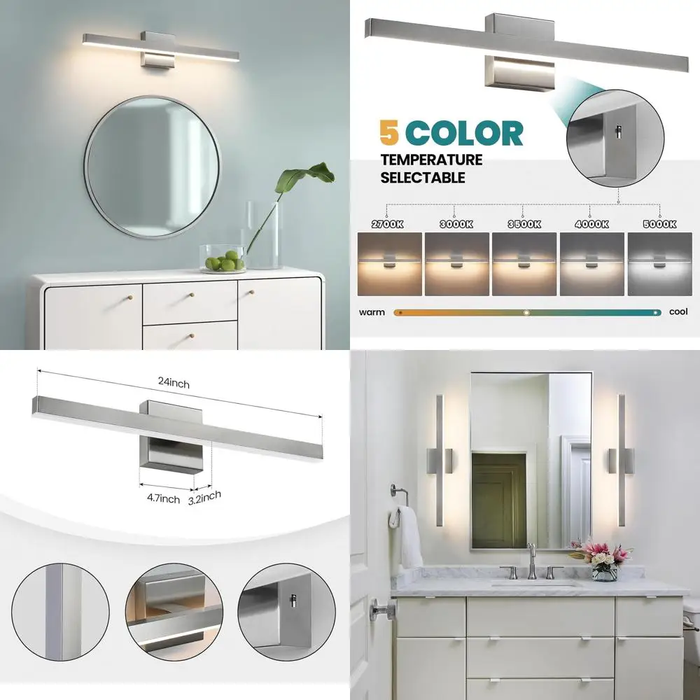 24 Dimmable Brushed… - image