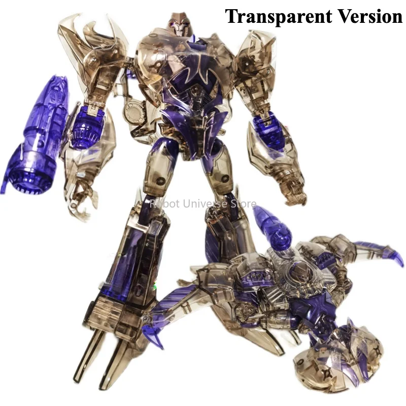 

IN STOCK 】 APC Toys Transformation APC Dark Master Improved Transparent Version TFP MG Tank Megatank Action Figure Robot Toys