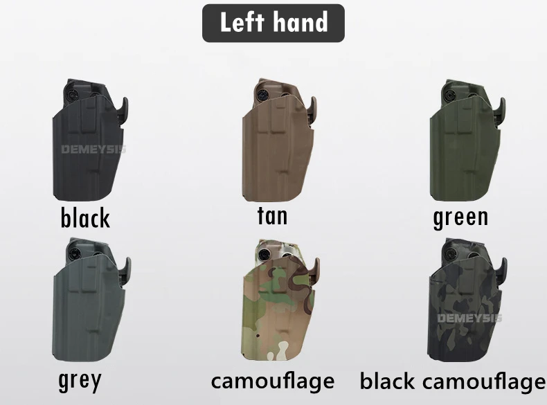 Tactical Gun Holster for G17 20 21 22 37 SIG P226 Hunting Shooting Pistol Waist Holsters Airsoft Combat Gun Case