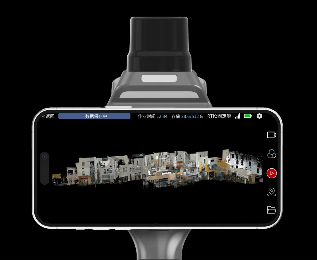 SHARE SLAM S10 True Colors en escáner láser portátil en tiempo real con módulo RTK escáner Lidar móvil