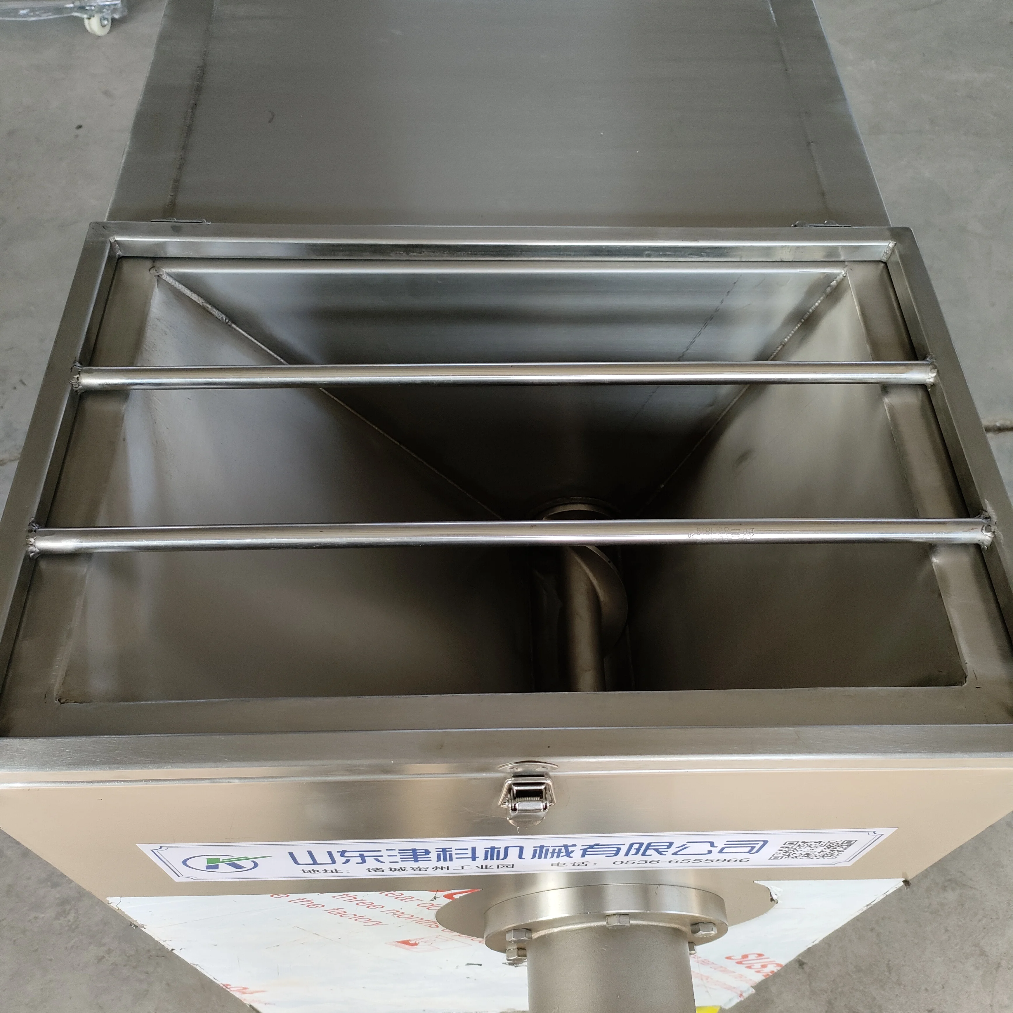 Máquina picadora de carne industrial, moedor de carne congelada, carne de porco, cabra, máquina de moer salsicha