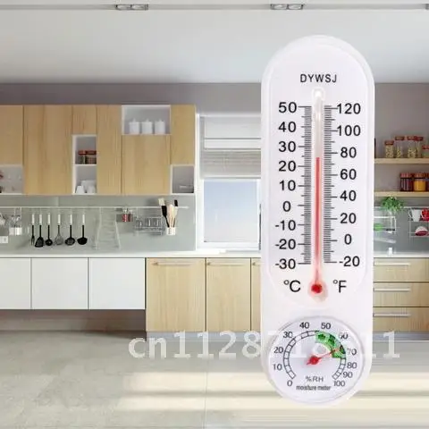 Wall Thermometer Indoor Outdoor Hang Garden Greenhouse Household Office Room Tools Humidity Meter Breeding Thermometer Hot Sales