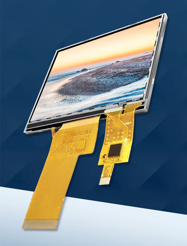 IPS 3.5 inch 40PIN 16.7M Color tft LCD Capacitive Touch Screen ST7272 Controller 24Bit RGB Interface 320*240