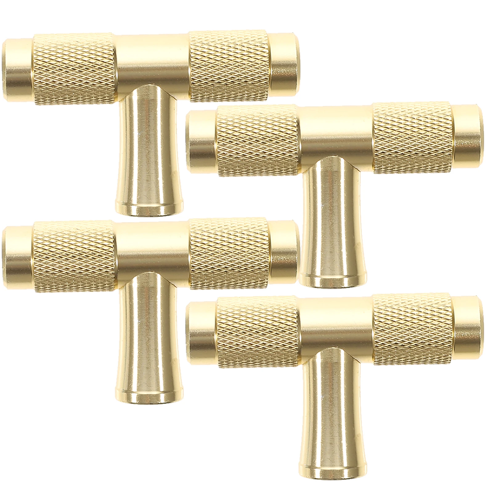 

4 Pcs Frosted Handle Pulls High Grade Aluminum Alloy Kitchen Door Cabinet Metal Dresser Furniture Accessory Durable Wardrobe