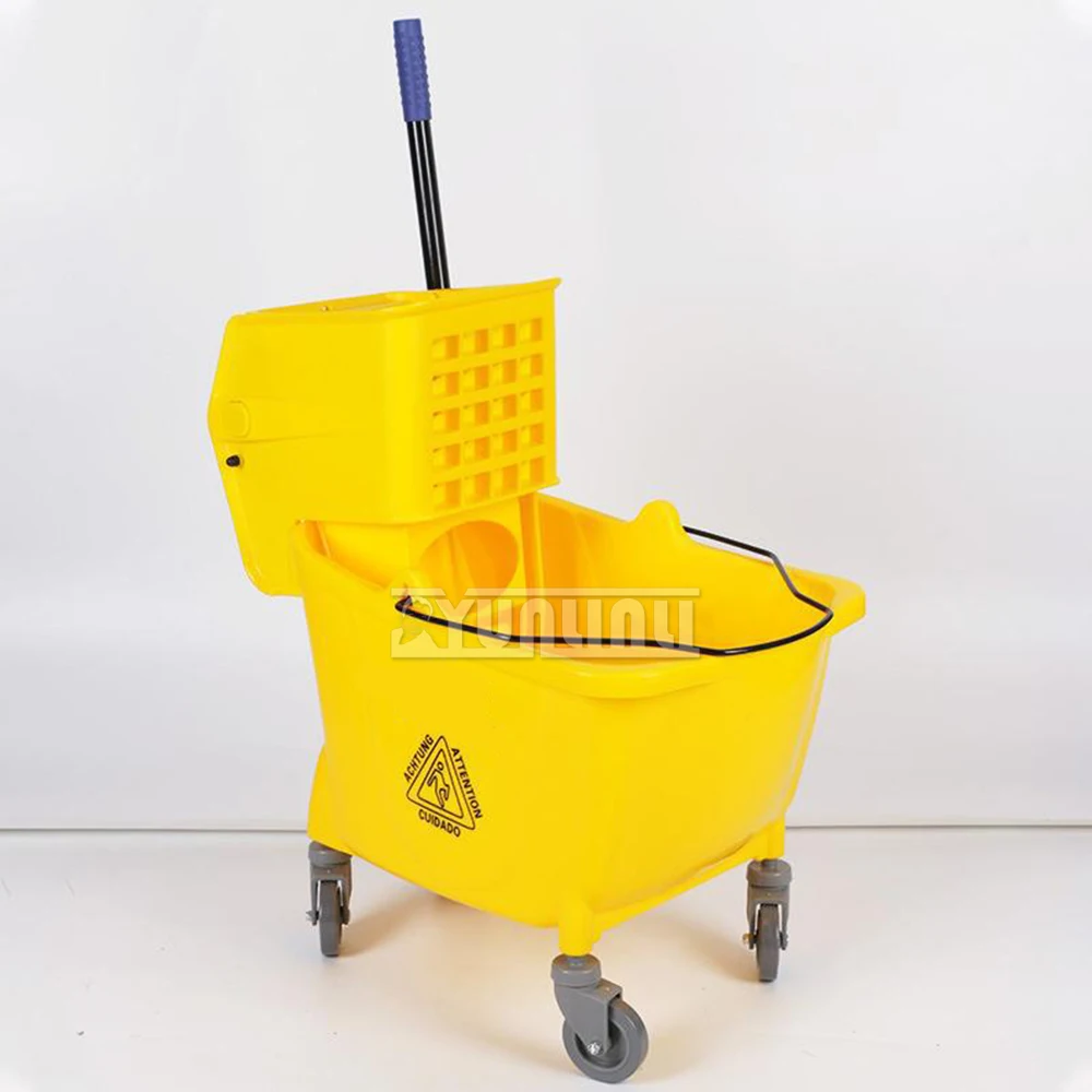 

Mops Squeeze Dry Buckets Household mops squeezer for Wringing Water Mops Floor Cleaning Bucket Set