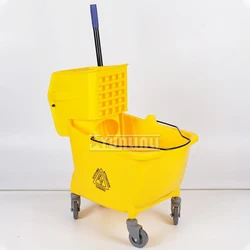 Mops Squeeze Dry Buckets Household mops squeezer for Wringing Water Mops Floor Cleaning Bucket Set