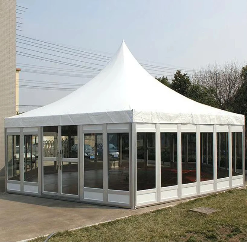 2026 Large Space Pyramid Tent with Thickened Aluminum Poles PVC Windows Colorful Themed Outdoor Camping Shelterpromote sales