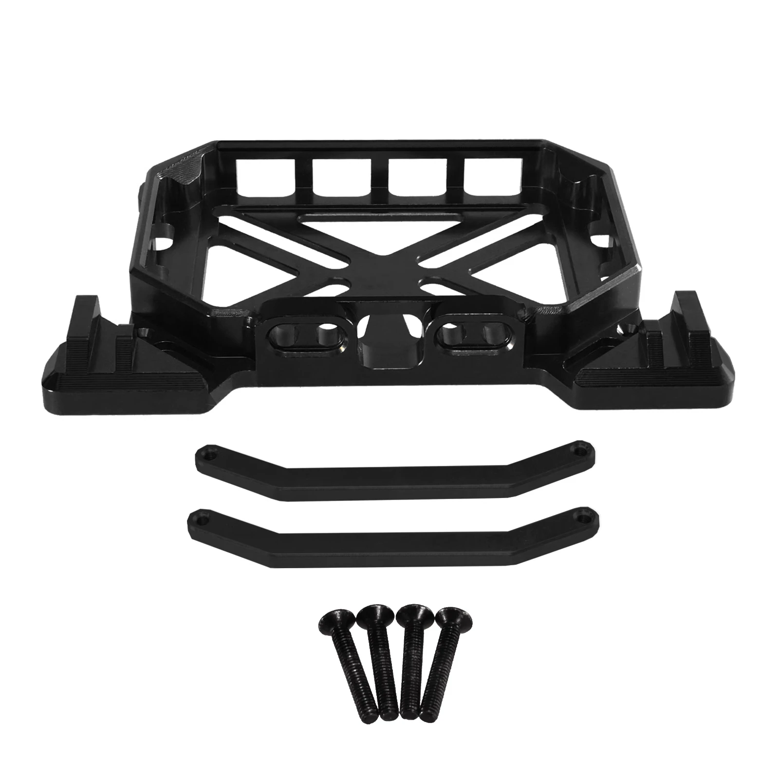 Gemodificeerde lichtgroep bagagerek aluminiumlegering voor MJX HYPER GO H12Y afstandsbediening auto exterieur accessoires