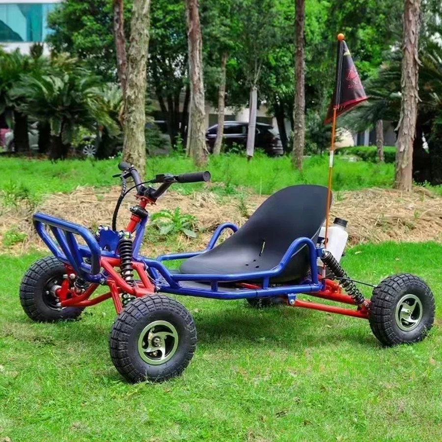 Quality Fuel Petrol Gasolene Engine Electric Off Road Racing Karting Car Pedal Kids Adult Go Kart Gasoline Karts