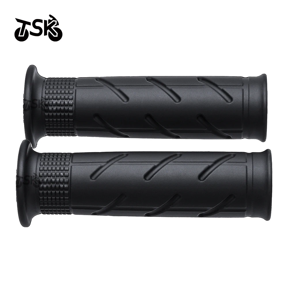 Puños de Motocicleta de Alta Calidad, Manillar de Motocicleta de 7/8'', Puños de Goma para Motocicleta Honda CB 1000R CBR 650F CBR 600F, Diseño Antideslizante