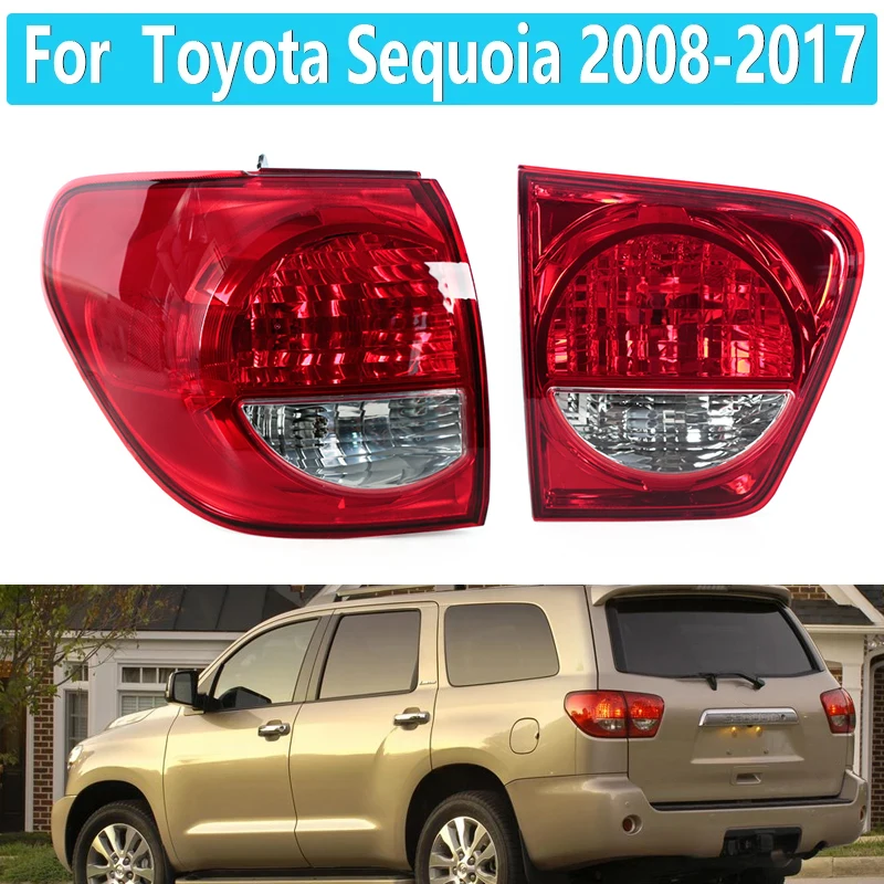 

Tail Light For Toyota Sequoia 2008-2017 Turn Signal Light Rear Brake Lamp Turn Signal Without light bulb 815600C080 815500C080