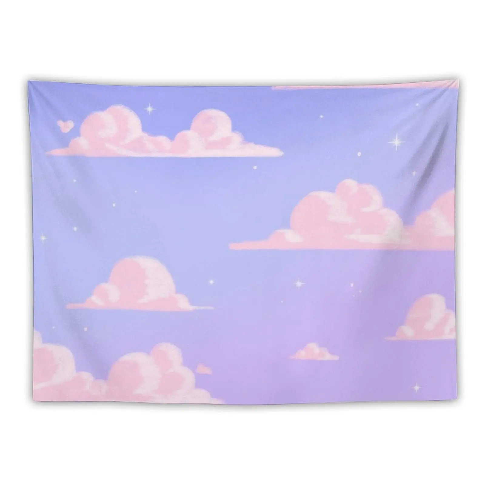 

Pink Clouds Purple Sky Lo Fi Tapestry Decoration Aesthetic Aesthetic Room Decoration Home Decorations Cute Room Things Tapestry