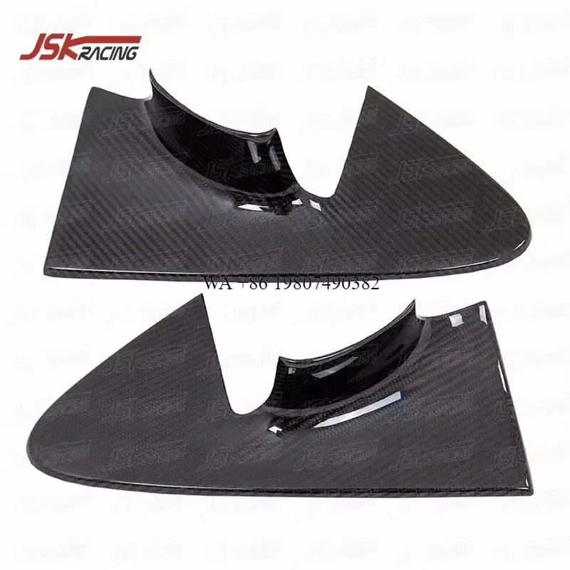 Wmwmnu Carbon Fiber Door Cover Panel Trim Decoration for 2017 2018 2019 720S Exterior Accessories Car Styling