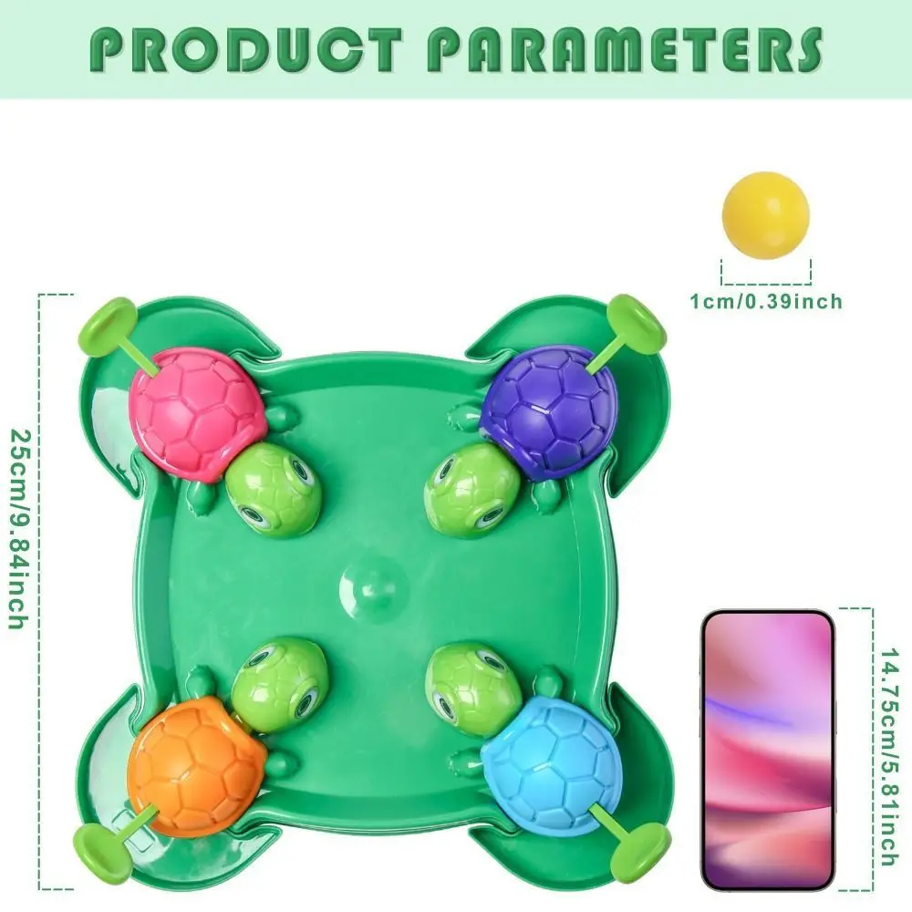 Veilig materiaal Schildpadden Eet bonen Spel Interactieve functie Stressverlichting Ouder-kind interactiespel Bonen versnappen