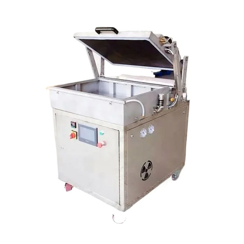 Automatic Vacuum Sealing Machine for Fresh Grilled Meat Salmon Steak Seafood Durian - Food Packaging Laminating Machine
